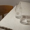Karafa za vodo RIPPLE 500 ml, s kozarcem, svetla, steklo, čvrsta LIVING
