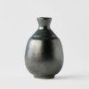 Sake steklenička DARK LUSTRE, črna, keramika, MIJ
