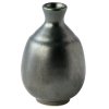 Sake steklenička DARK LUSTRE, črna, keramika, MIJ