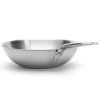 Vok ALCHIMY 28 cm, srebrna, nerjaveče jeklo, de Buyer