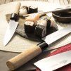 Japonski nož SHOTOH 13 cm, rjava, Lion Sabatier