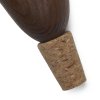 Zamašek za vino CAIRN, set 2 kosov, rjava, les, ferm LIVING