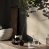 Vaza ARY 7,5 cm, rjava, kamnita posoda, ferm LIVING