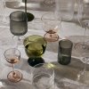 Kozarec za aperitiv RIPPLE 140 ml, set 4 kosov, siva, čvrsta LIVING