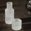 Karafa za vodo RIPPLE 500 ml, s kozarcem, bela, steklo, ferm LIVING