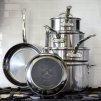 Ponev NANOBOND TITANIUM 20 cm, 2,8 l, nerjaveče jeklo, Hestan