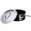 Ponev NANOBOND TITANIUM 20 cm, 2,8 l, nerjaveče jeklo, Hestan