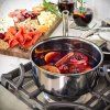 Ponev NANOBOND TITANIUM 18 cm, 1,9 l, nerjaveče jeklo, Hestan