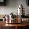 Ponev COPPERBOND 22 cm, 3,8 l, baker, Hestan