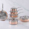 Ponev COPPERBOND 22 cm, 3,8 l, baker, Hestan