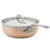 Ponev za praženje COPPERBOND 24 cm, 3,3 l, baker, Hestan