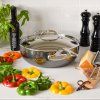 Ponev za praženje NANOBOND TITANIUM 28 cm, 4,7 l, nerjaveče jeklo, Hestan