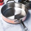 Ponev za praženje COPPERBOND 26 cm, 3,3 l, baker, Hestan