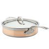 Ponev za praženje COPPERBOND 26 cm, 3,3 l, baker, Hestan