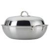Indukcijski vok PROBOND 36 cm, 4,7 l, nerjaveče jeklo, Hestan