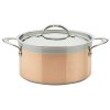 Set posode COPPERBOND, set 6 kosov, baker, Hestan