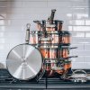 Set posode COPPERBOND, set 6 kosov, baker, Hestan