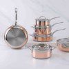 Univerzalna ponev COPPERBOND 28 cm, baker, Hestan