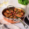 Ponev za praženje COPPERBOND 28 cm, 4,7 l, baker, Hestan