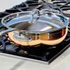 Ponev za praženje COPPERBOND 28 cm, 4,7 l, baker, Hestan