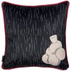 215301 3 povlak na dekoracni polstar dodo pavone 50 x 50 cm cerna polyester moooi