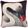 215301 povlak na dekoracni polstar dodo pavone 50 x 50 cm cerna polyester moooi