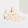 215564 3 vanocni dekorace bow tie bila bavlna humdakin