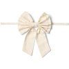 215564 vanocni dekorace bow tie bila bavlna humdakin