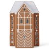 215972 9 svicen na cajovou svicku gingerbread lighthouse 17 cm hneda kamenina kahler