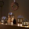 215972 10 svicen na cajovou svicku gingerbread lighthouse 17 cm hneda kamenina kahler