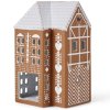 215972 6 svicen na cajovou svicku gingerbread lighthouse 17 cm hneda kamenina kahler