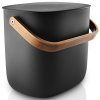 215639 odpadkovy kos reflect 6 l cerna plast eva solo