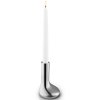 215657 3 svicen na konickou svicku mellow 12 cm stribrna nerezova ocel eva solo
