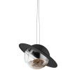 215591 3 krmitko pro ptaky saturn 24 cm cerna nerezova ocel eva solo