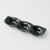 216641 3 miska na omacku triple pod 3 x 40 ml modra keramika mij