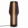 216959 prenosna stolni lampa radiant 28 cm led tmave hneda drevo eva solo