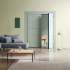 217052 4 stojaci lampa quay 121 cm zelena ocel eva solo