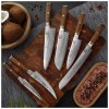 217232 4 kucharsky nuz sok cocobolo white damascus 15 cm hneda dellinger