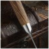 217238 2 univerzalni nuz sok cocobolo white damascus 13 cm hneda dellinger