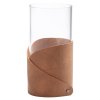 217358 vaza fold nupo 15 cm prirodni kuze sklo lind dna