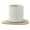 217295 3 podtacek curve nupo 11 x 13 cm citronovy sorbet kuze lind dna