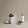217430 3 kelimek na zubni kartacky creto 13 cm seda beton blomus