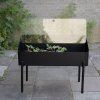 218114 3 stojan na kvetiny simply grow 80 x 63 cm cerna ocel eva solo