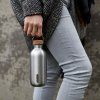 218453 4 lahev na vodu 600 ml olivova nerezova ocel black blum