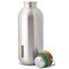 218453 6 lahev na vodu 600 ml olivova nerezova ocel black blum