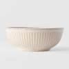 218795 1 jidelni misa ridged alabaster 16 cm bezova keramika mij