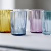 219161 3 sklenice na vodu kusintha 280 ml sada 4 ks cira sklo bitz