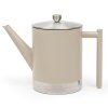 219401 cajova konvice s infuzerem minuet cylindre 1 2 l taupe nerezova ocel bredemeijer