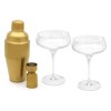 219488 2 barmansky set arinto sada 4 ks zlata sklo nerezova ocel leopold vienna