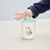 220409 5 plastovy hrnek moomin abc 200 ml pismeno x bila rig tig